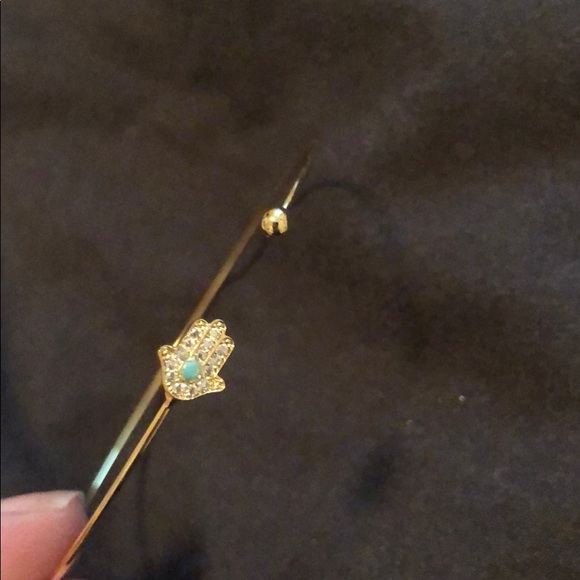 Brand new gold chamsah bangle - Picture 2 of 2